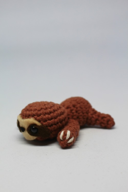 The crochet pattern for this super cute sloth was added to the shop ~Get it here: etsy.me/2u