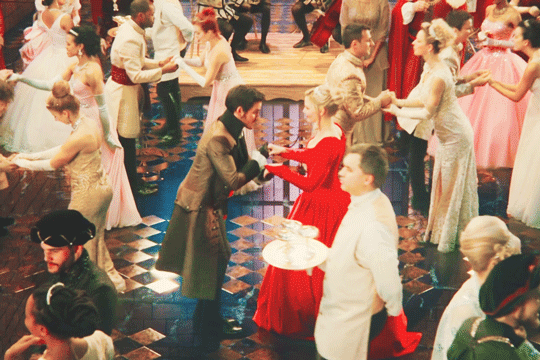 killians-jello:  he doesn’t want to take his eyes off of her