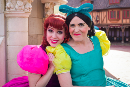 Anastasia and Drizella by Nay