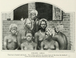 Congolese women, from Women of All Nations: A Record of Their Characteristics, Habits, Manners, Customs, and Influence, 1908. Via Internet Archive.
