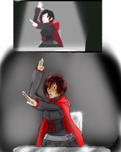 Decided To Do The Rwby Screencap Re-Draw And I Chose This Dork