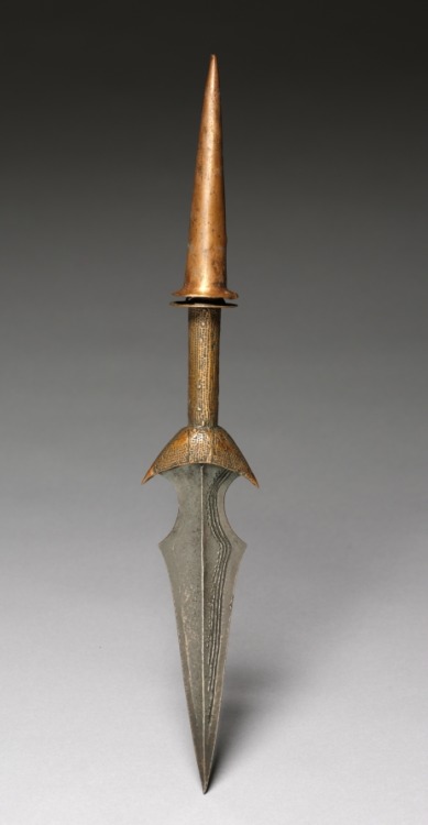 cma-african-art: Knife, 1800, Cleveland Museum of Art: African ArtSize: Overall: 42.6 cm (16 ¾ in.);