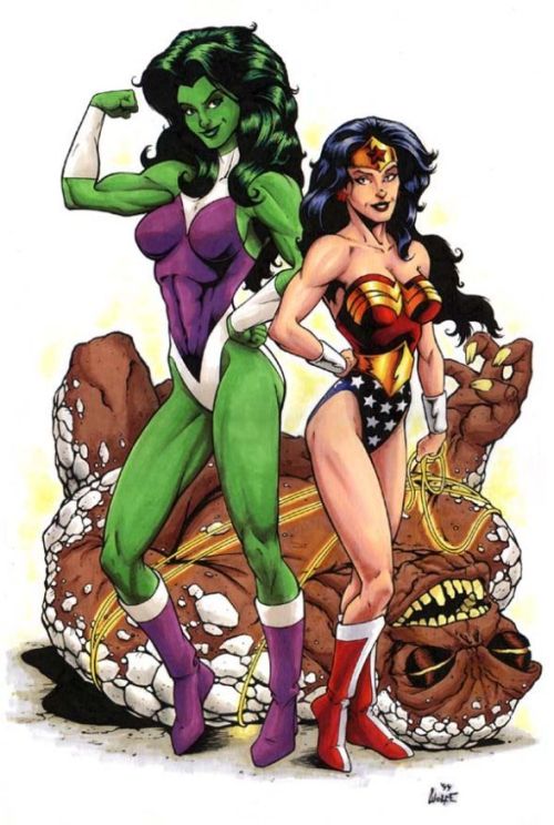 corhore:“She-Hulk has the potential to be our Wonder Woman. A powerful female with a strong moral ce