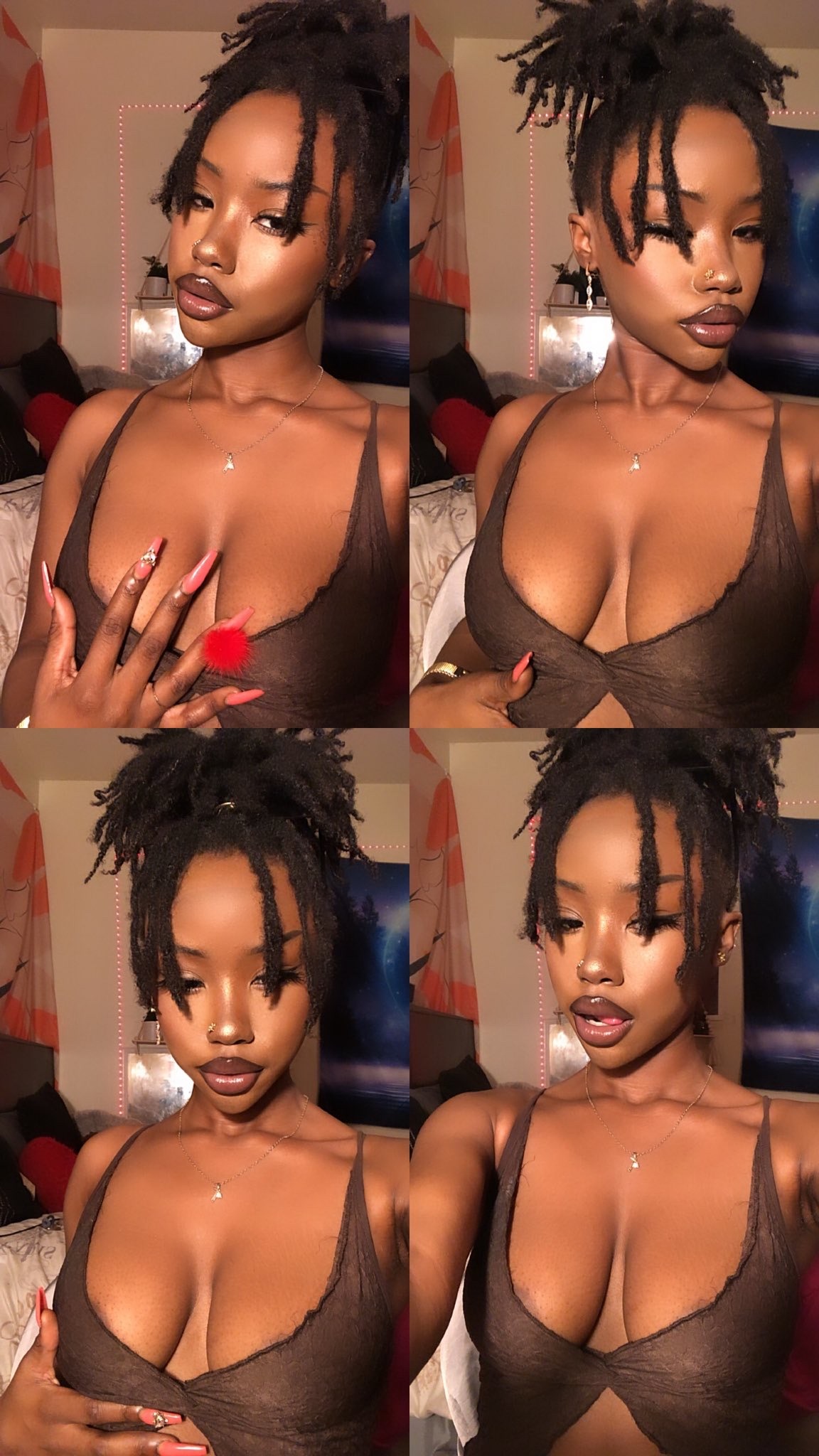 melaninglamour:The muse of perfectonist@porcelainskys ⬅️ follow her