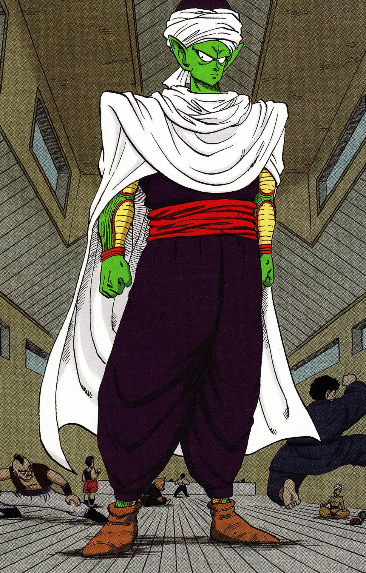 jinzuhikari:  MAJUNIA , artwork by Akira Toriyama from Dragon Ball full colour (Japanese