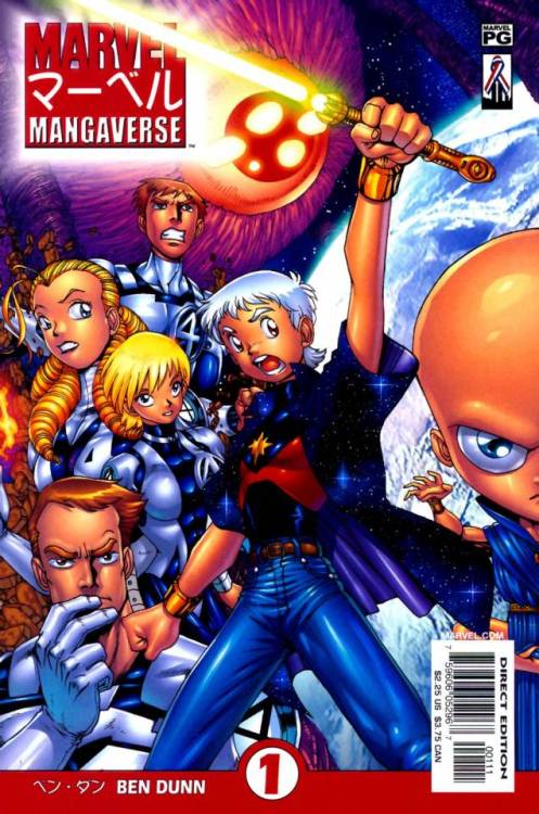A wide-eyed take on classic characters- Marvel Mangaverse, just added! bit.ly/2saVOEa