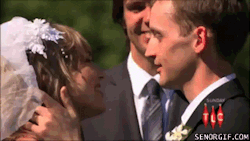 theywillliveagaininfreedom:  the-siege-perilous:  bentohiro:  sundazedandconfused:  queerfabulousmermaid:  jsantagato:  So glad I found this. Two virgins (also never kissed anyone ever) kissing for the first time on their wedding day. Awkward to say the