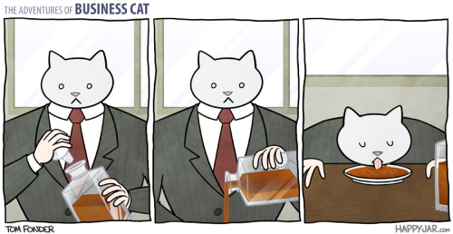 yodiscrepo:  Las aventuras del gato empresario. 