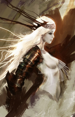fantasyartwatch:  Hybrid Princess by Alexandre