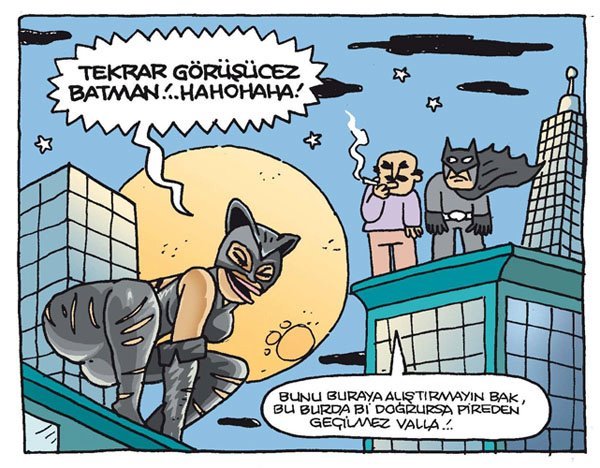 Kedi Kadın vs Batman     ...