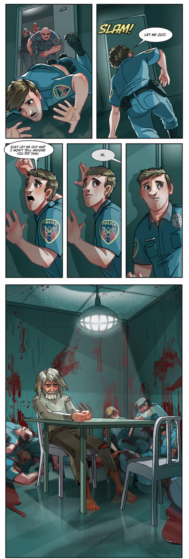 elcomics:  Hi friends. This is our new comics TEST. This one means a lot to us and