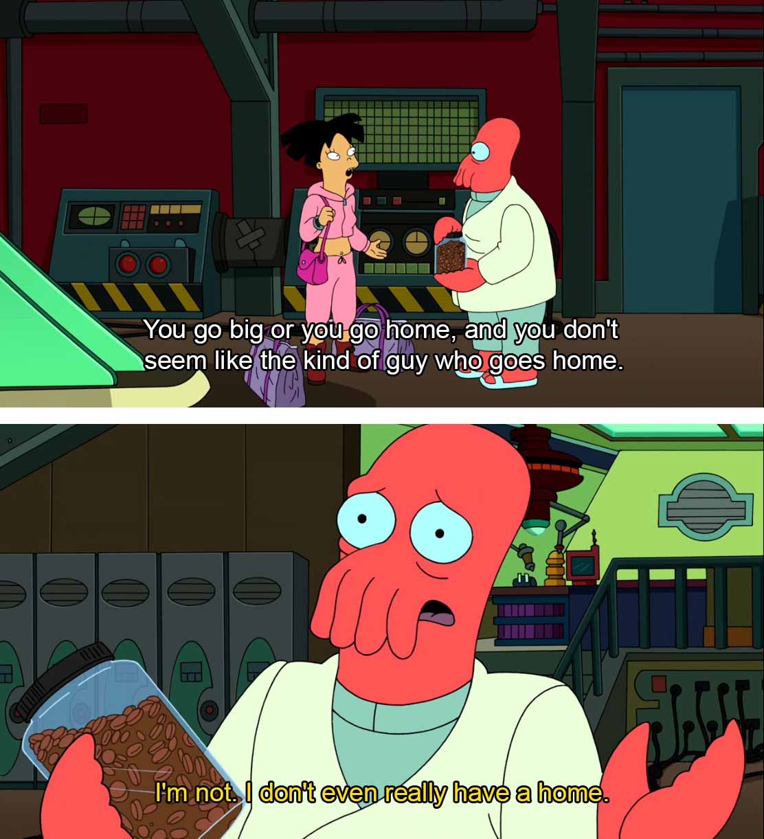 ladybenderbr:    Futurama and Recreation (part 2)