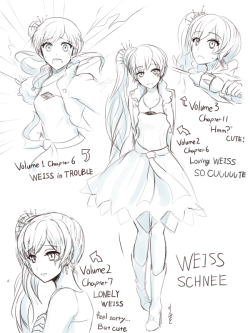 sumiwow:  doodleWEISS is SO CUUUUUTE
