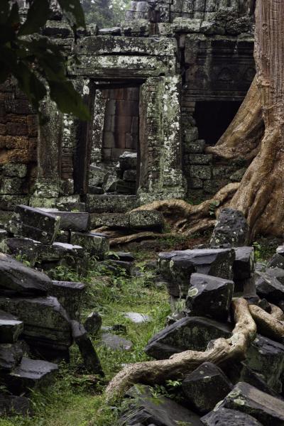 Road to the Temple, Angkor Wat, Cambodia.