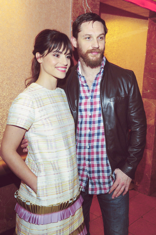 fabulouscharlotteriley:  Charlotte Riley & Tom Hardy at the US Premiere of Grand Street at the 2