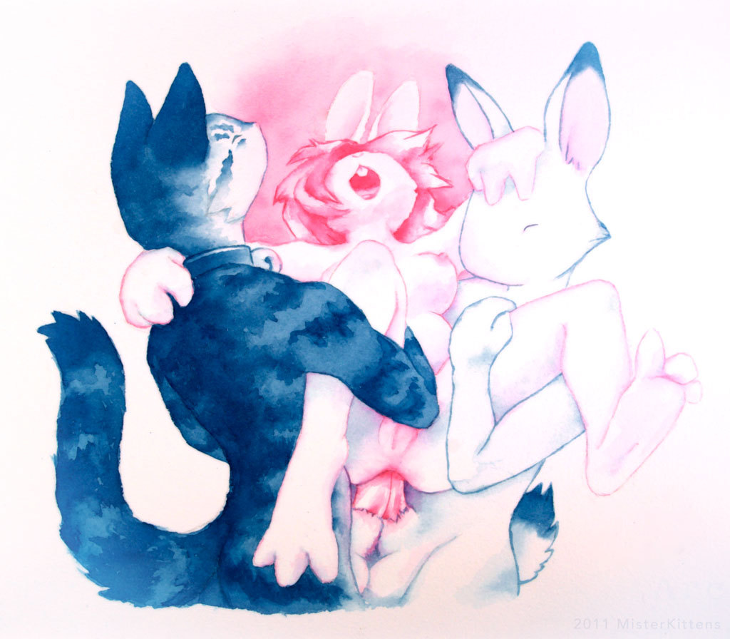 yiff99:  Bunnies for “itstiggles” ^^ 