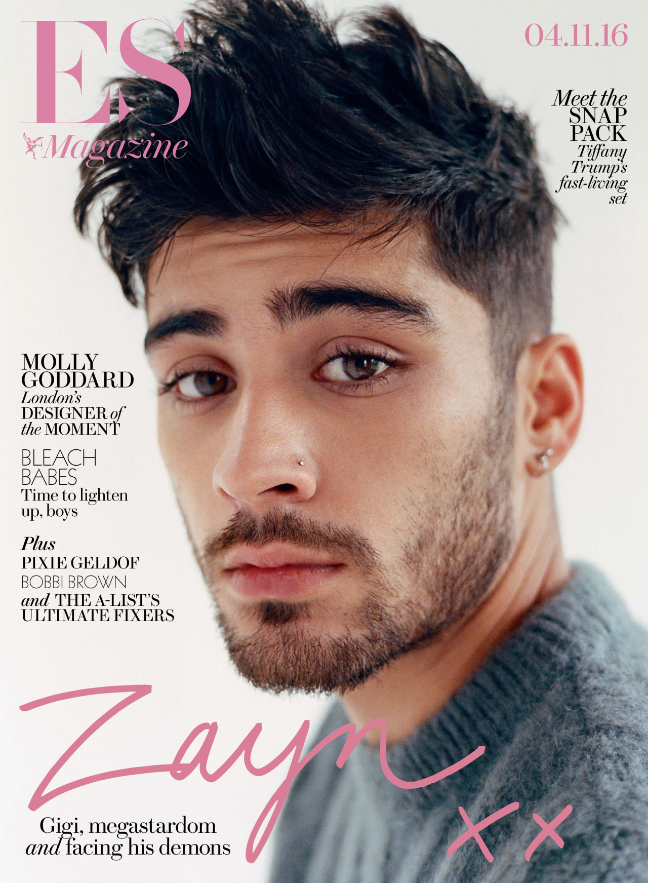zayn:  Evening Standard 