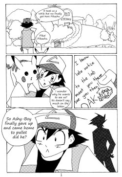 ooomillyooo:  Petsitting an AshxGary comic. Palletshpping ;) Pages 1&amp;2. 