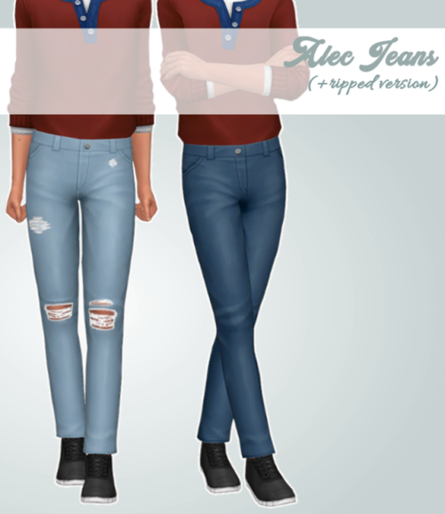 ̗̀ Alec Jeans ̖́- 25 swatches from... - Stephanie Plays The Sims 4!
