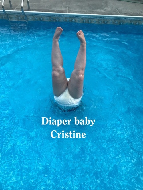 diaperbabycristine:So I put my forsite am pm to its first use in my pool. It got so full of water wh