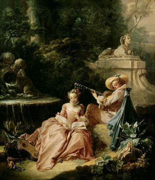 François Boucher, The Music Lesson