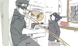 kidaichu:  Shisui Week - Day 5: Au When Itachi isn’t home 