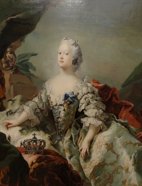 Louise of Great Britain,Queen of Denmark and Norway by Carl Gustaf Pilo, 1747