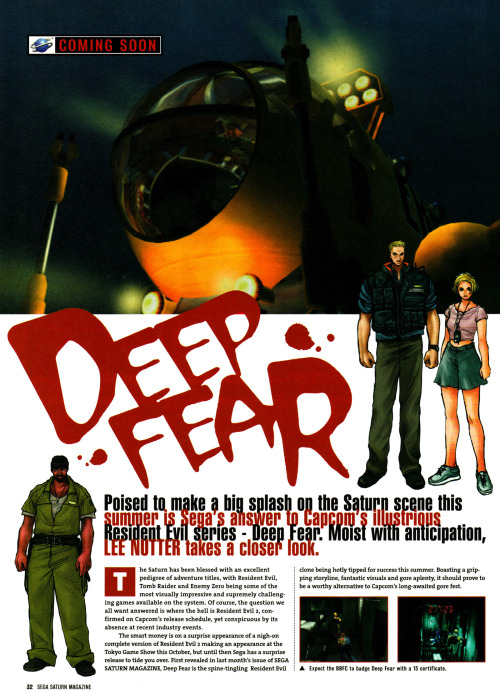 deep fear sega saturn