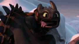 mirka-dragon:  Toothless being a kitty/puppy ♥