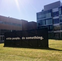 dippednv8splash:  afro-bluee:  sapphiredoves:  Sculpture outside of Tyler School of Art at Temple University by Kara Springer!   Go head Temple, I see you baby!   Ok Temple!!   Oh shit. Philly plays zero games.
