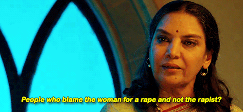 Update: for those who wrote to ask what movie this scene is from: “Shabana Azmi displays a powerful 