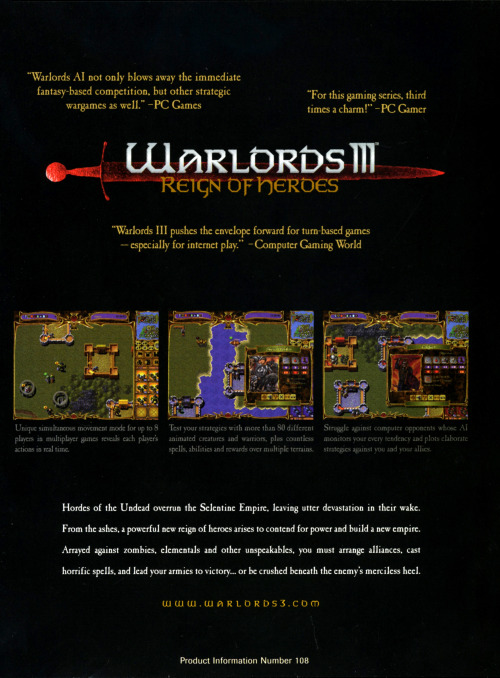Warlords III: Reign of Heroes