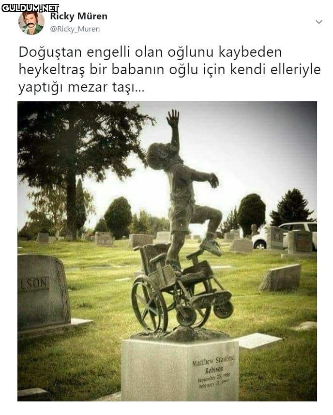 Doğuştan engelli olan...