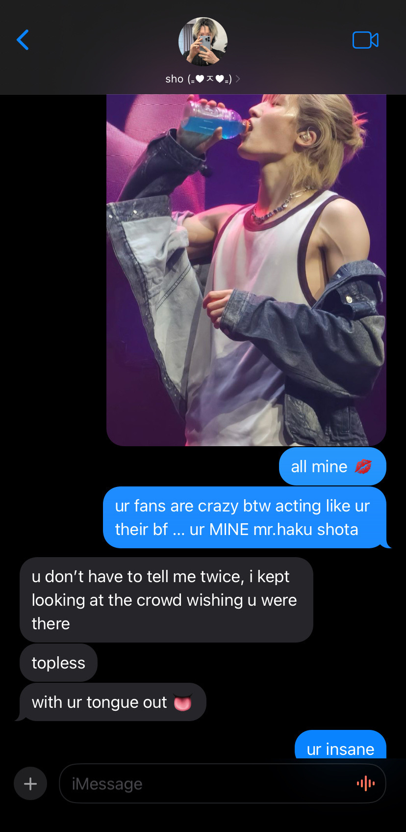 UR TEXT POVS R ALWAYS FIRE Do You Think You Could Do A Nsfw Shota Pretty Pretty Please -