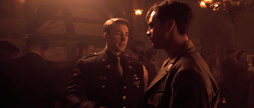 acrownofbloodandroses:In every scene Steve and Bucky share that takes place before Bucky’s death, th