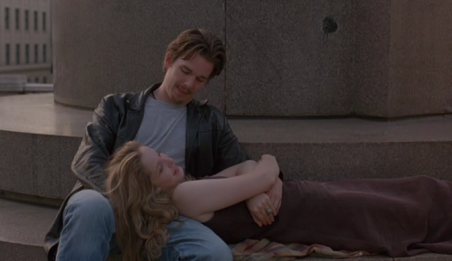 euo:  “I like to feel his eyes on me when I look away.” Before Sunrise (1995) dir. Richard Linklater