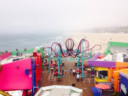 coconuttiehs:  Santa monica pier en We Heart