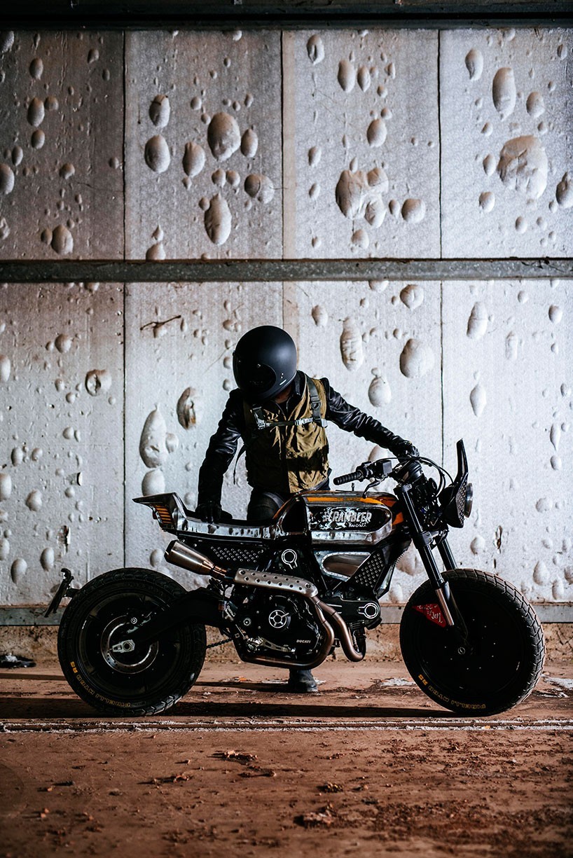punchingart:  Ducati Scambler Motorycle