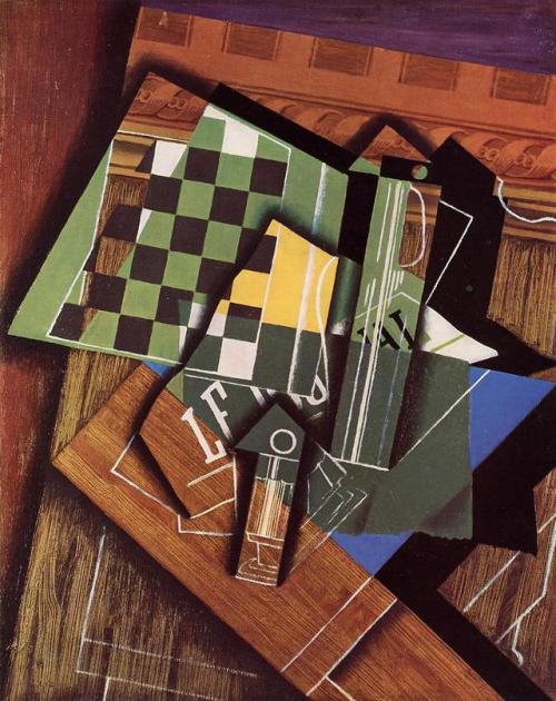 The Checkerboard, Juan Gris, 1915