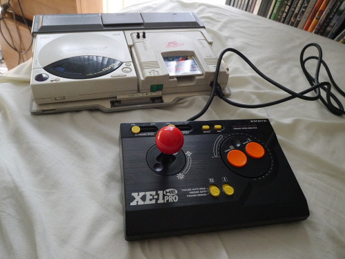 My favorite sticks. Dempa Micomsoft XE-1HE Pro for PC Engine and ASCII Stick II Turbo for Famicom