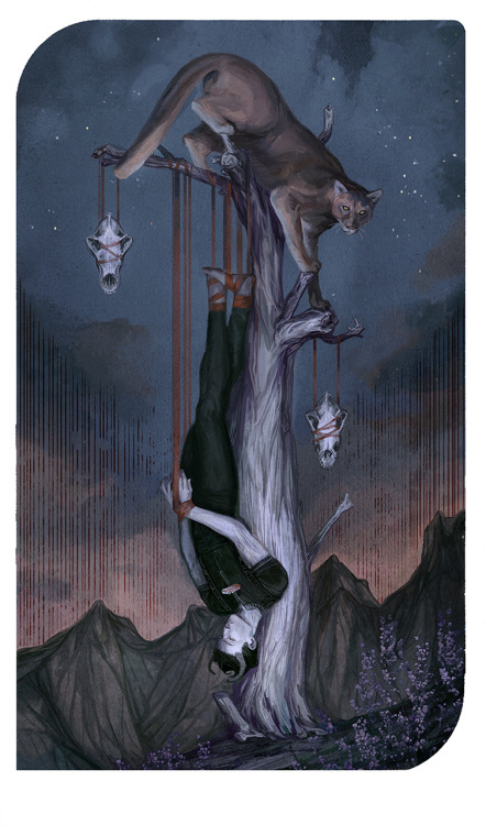 The Hanged ManRecent tarot-style commission of Vincent for Clarice! ⭐