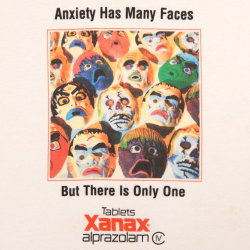 ghosts:    Authentic Vintage 1990’s TERRIFYING XANAX Promotional T-Shirt  