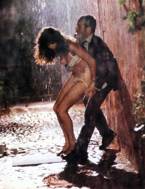 curentres:  deepitforest:  Mmmm sex in the rain…only gets you wet twice Samantha