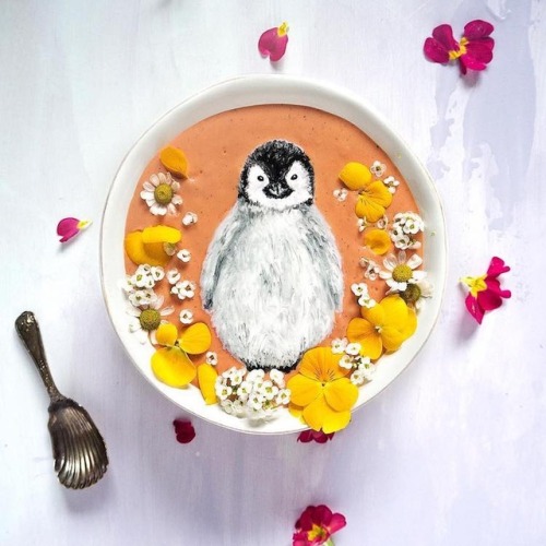 mymodernmet: Artist Uses Natural Ingredients to “Paint” Beautiful Art on Smoothie Bowls