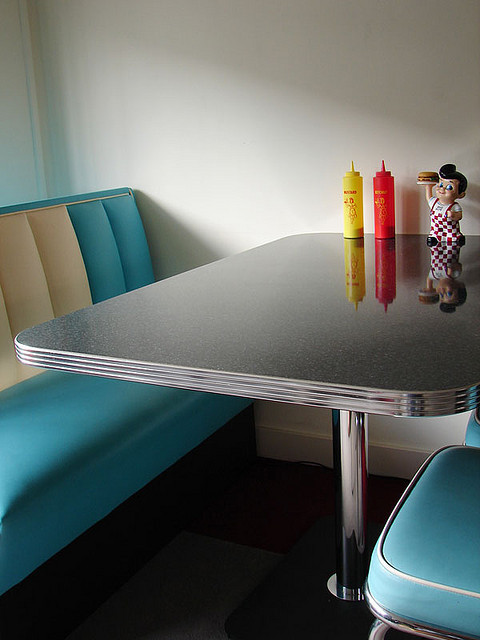 fuckyeahvintage-retro:  1950s Diner 