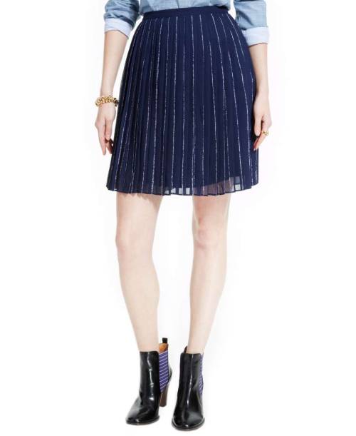 Tommy Hilfiger Pleated A-Line Skirt