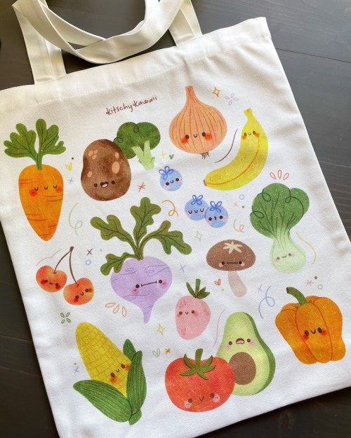 figdays:    Fruit & Vegetable Tote Bag