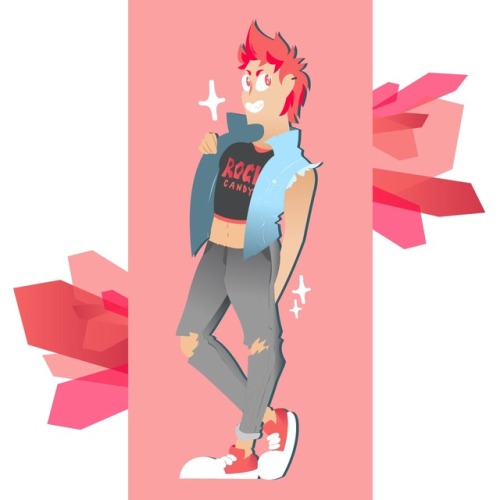 pretty sure crop tops were invented for the red boy