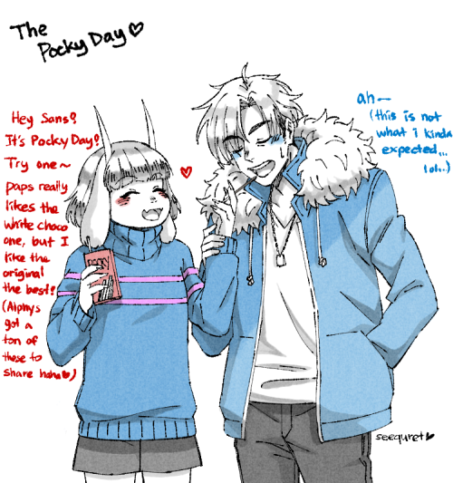 descendantstale:happy late pocky day lol