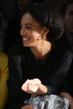 lamusenoire:  Front Row Beauty: Solange Knowles